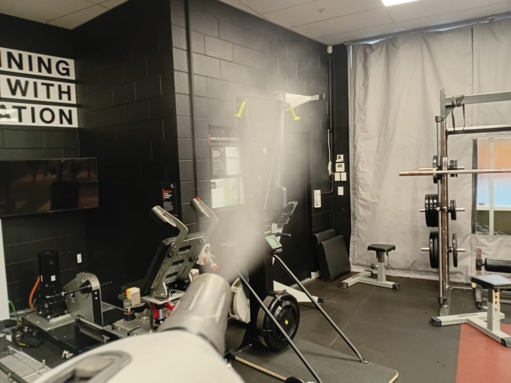 Sanitising and Antimicrobial Fogging Sports Facilities